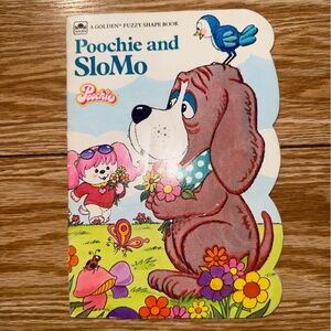 1983 Mattel Poochie and SloMo Illustrated Fuzzy Book